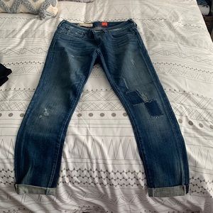 Pilcro and the Letterpress crop jeans